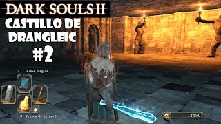 Dark Souls 2 guia CASTILLO DE DRANGLEIC  SECRETOS Armadura de Faraam pacto peregrinos oscuridad [upl. by Eniamrehc]