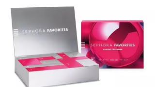 Calendrier de lavent Sephora Favorites 2024 155€ Multimarque [upl. by Lola]