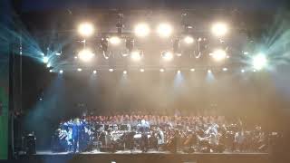 Wynne Evans sings The Impossible Dream amp Nessun Dorma at The Bedford Proms in The Park 2022 [upl. by Sobmalarah353]