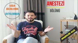 ANESTEZİ TEKNİKERLİĞİ SAĞLIK BÖLÜMLERİNİN EN İYİLERİNDEN Mİ ÖNÜ AÇIK MI TERCİH EDİLİR Mİ [upl. by Tedmund]