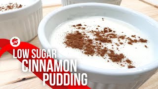 LowSugar Cinnamon Pudding  Healthy LowCalorie Dessert Recipe [upl. by Gavra866]