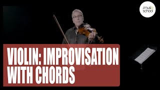 Lenny Solomon  Violin Improvisation with chords [upl. by Thier]