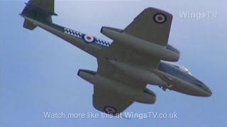 Gloster Meteor Amazing jet sound [upl. by Merrill420]