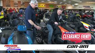 Can Am Ryker Clearance Sale  Freedom Cycle Concord NH [upl. by Amikan644]