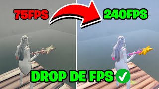 COMO DIMINUIR O DROP DE FPS DA SEASON REMIX FORTNITE DISCORD DE OTIMIZAÇÃO NA DESCRIÇÃO [upl. by Terzas]