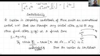 Lecture 31 Time response Controllability and Observability [upl. by Bartie35]