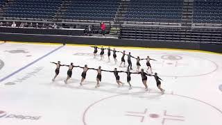 Midwest Synchronized Sectional Championships 1272023  Onyx Infinity PreJuvenile [upl. by Delia102]