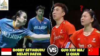 Bobby SetiabudiMelati Daeva Oktavianti vs Guo Xin WaLi Qian  RUICHANG CHINA MASTERS 2024 [upl. by Annemarie]