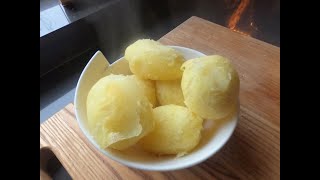 Aardappel koken zonder water in je Airfryer poffen [upl. by Horan]