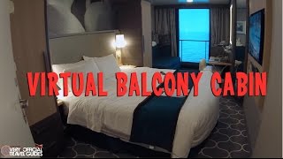 Harmony of the Seas Virtual Balcony Tour Royal Caribbeans Largest Cruise Ship in the World [upl. by Auohc791]