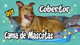 Cobertor para cama de Mascotas Manualidades DIY Costura Tutorial [upl. by Ileane565]