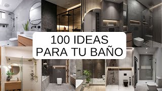 100 Asombrosas Ideas para Baños Modernos 2024 El Arte de la Elegancia en Casa IDEAS Y CONSEJOS [upl. by Frida]