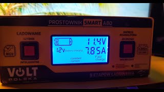 Prostownik VOLT POLSKA SMART A80 [upl. by Horan313]