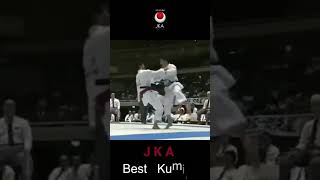 Best JKA Kumite  2 shorts [upl. by Cowie]