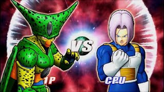 Requested Cell 1st Form vs Trunks Fighting Raging Blast 2 [upl. by Earleen]