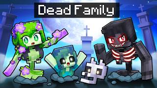 Having a DEAD FAMILY in Minecraft [upl. by Nodnorb]