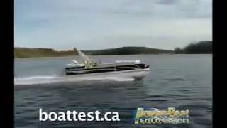 2009 Princecraft SVX 27  Pontoon Boat Review [upl. by Osher677]