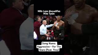 Mills Lane disqualifies Mike Tyson miketyson boxing millslane [upl. by Ardnaiek485]