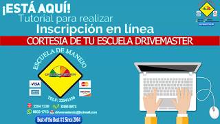 Trámites en Linea  Inscripción Examen Teórico [upl. by Jar927]