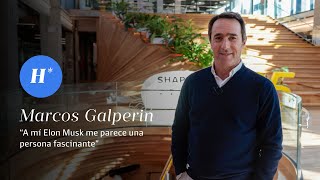 La “fascinación” de Galperin con Elon Musk y la comparación entre Mercado Libre y la red social X [upl. by Leahsim]