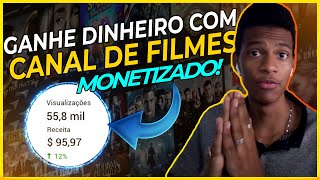 🔴AULÃO COMPLETO Como Criar um CANAL DE FILMES MONETIZADO NO YOUTUBE sem bloqueio [upl. by Inaflahk]