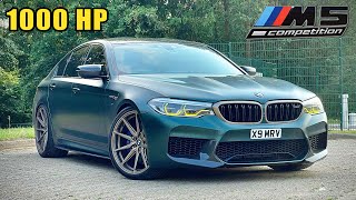 1000HP BMW M5 F90 342KMH  214MPH REVIEW on AUTOBAHN [upl. by Jasmine]