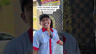 PAK BOS PACARAN NAIK MOTOR SEHARGA RUBICON [upl. by Inalaehon]