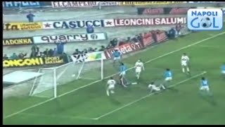 Napoli Stoccarda 21 SuonoStadio Coppa Uefa 1989 [upl. by Areis]