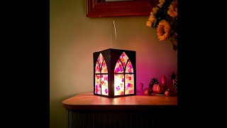 Making with Myriad  lantern kit with precut frames [upl. by Myer]