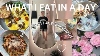 A FULL Day Of Eating  Eating What I Want ED Recovery [upl. by Annairam342]