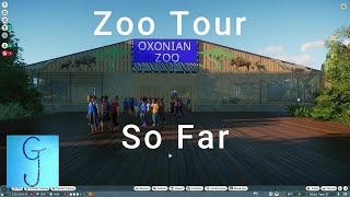 Planet Zoo Oxonian Zoo Tour so far franchise episode 9 [upl. by Aisyat]