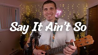 Say It Aint So  Weezer Baritone Ukulele Cover [upl. by Peck347]