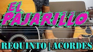 Tutorial  El pajarillo Campirano  Requinto  Acordes  TABS [upl. by Ttoile222]