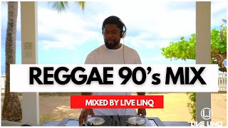 90’s Reggae Mix Old School  Cocoa Tea Beres Hammond Freddie￼ McGregor Sanchez Mixed By LiveLinQ [upl. by Usanis]