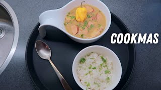 Surinaamse snert oftewel ERWTENSOEP eten tijdens deze koude dagen  moeders recept  CookMas 1431 [upl. by Ardnahc119]