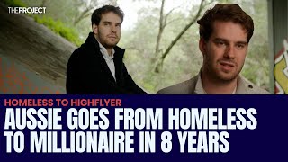 Aussie Man Goes From Homeless To A Millionaire In Eight Years [upl. by Latsirhc]