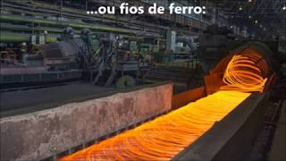 Minério de Ferro da mina ao portão de casa [upl. by Lamoree]