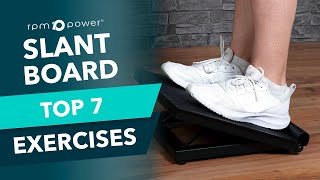 Top 7 SLANT BOARD Exercises [upl. by Pippa]