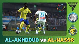 ALAKHDOUD vs ALNASSR  Saudi Pro League 202324 [upl. by Eva417]