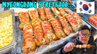 COBAIN SEMUA MAKANAN DI MYEONGDONG STREET FOOD HABIS JUTAAN RUPIAH [upl. by Thorn338]