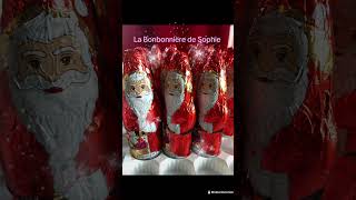 Ces incontournables pères Noël au chocolat miam  noel bonbon [upl. by Acillegna880]