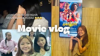 Hrashow deerhga movie hardaii 🎥 🍿hrashwodeergha movie shortvlog  review [upl. by Adiaroz]