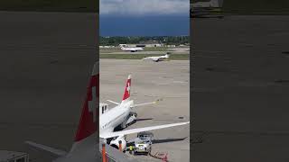 Gulfstream G550 at Geneva Airport [upl. by Oiracam]