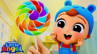 My Rainbow Lollipop  Little Angel Kids Songs amp Nursery Rhymes [upl. by Eniron120]