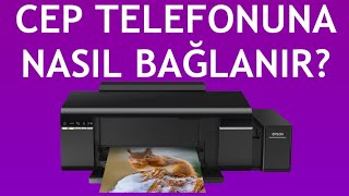 Epson Yazıcı Cep Telefonuna Nasıl Bağlanır [upl. by Oxley]