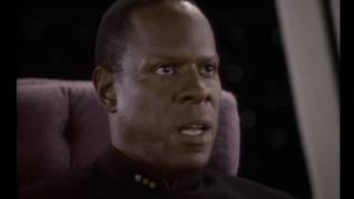 Sisko vs Picard  Star Trek Deep Space Nine  Emissary [upl. by Elrak]