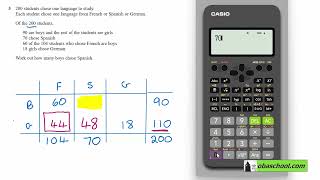 Edexcel GCSE Maths Past Papers November 2022 Paper 3 Higher Q3 [upl. by Namia]