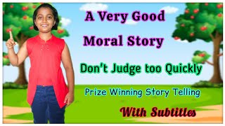 MORAL STORY  ENGLISH SHORT STORY  STORY TELLING  prize Winning Story  Subtitles [upl. by Fey696]