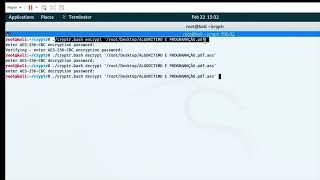 Como descriptografar seu arquivo usando o Kali Linux [upl. by Norine]