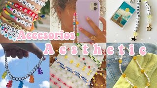 BISUTERÍA ECONÓMICA  has tus propios accesorios A e s t h e t i c 💟🙂☁️🍑  la flaca vlog ✨ [upl. by Gennifer]